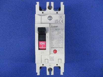 ノーヒューズブレーカ 2P20A NF63-CV2P20A