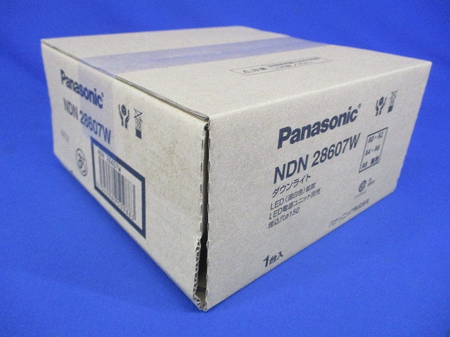 LED ダウンライト 3500K 電源ユニット別売 NDN28607W