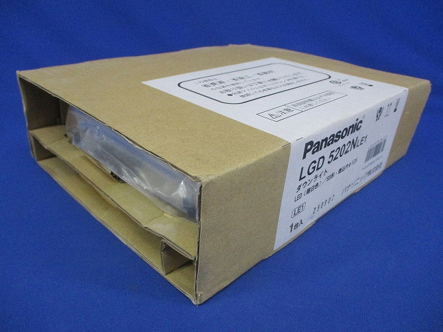 LEDダウンライト φ125 5000K 昼白色 非調光 電源内蔵 ブラック LGD5202NLE1