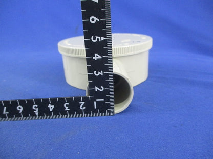 露出用丸形ボックス2方出(2個入)(アイボリー) R222JHW