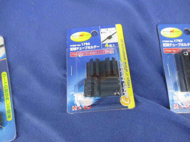 コードキャッチセット(ブラック)(混在56個入) M-078BN(BK)他