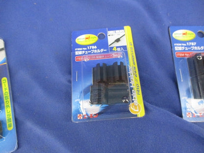 コードキャッチセット(ブラック)(混在56個入) M-078BN(BK)他