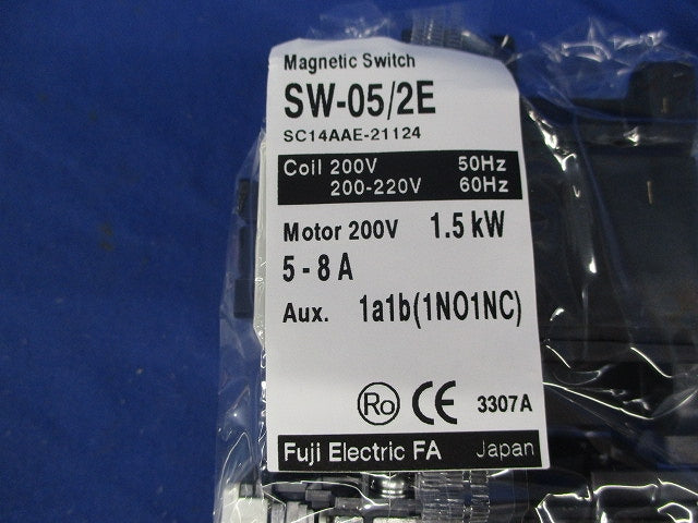 電磁開閉器200V SW-05/2E+SC-05