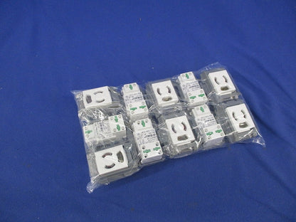 接地ダブルコンセント(11個入) JEC-BN-9G