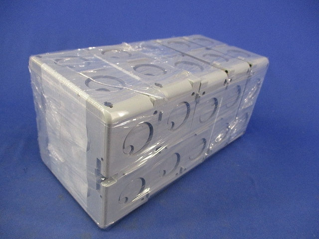 埋込四角アウトレットボックス(5個入)(グレー) CDO-4A