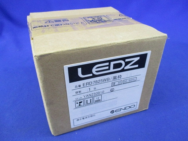 LED 軒下グレアレスダウンライトφ75(黒) ERD7825WB