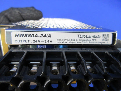 スイッチング電源 HWS-Aシリーズ(カバー付)(ジャンク品) HWS80A-24/A