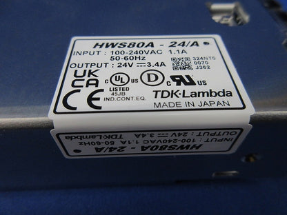 スイッチング電源 HWS-Aシリーズ(カバー付)(ジャンク品) HWS80A-24/A