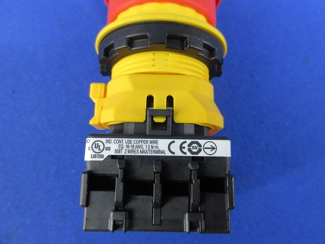 非常用停止押しボタンスイッチ φ30 XNシリーズ XN1E-BV402MFRH