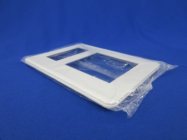 プレート 2連接穴+3個用(6枚入)ニューホワイト 型番不明