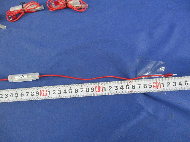 電源取出しミニ平型ヒューズ(25個入)(赤) 型番不明