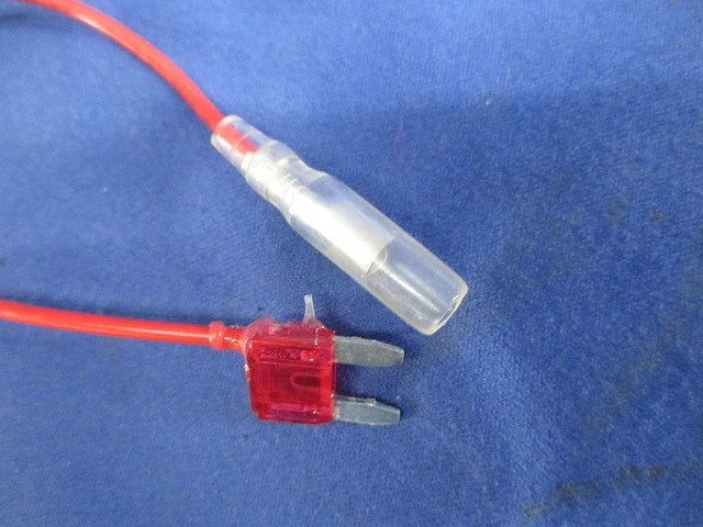 電源取出しミニ平型ヒューズ(25個入)(赤) 型番不明
