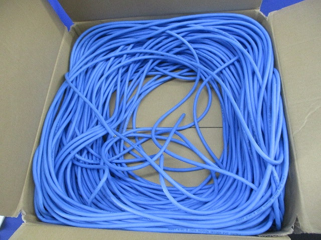 Cat.6 U/UTP4P撚線ケーブルケーブル(長さ100m以上)(水色) NSGDT6-PC-B