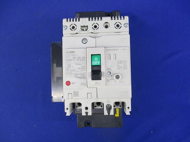 漏電遮断器3P3E20A NV125-SV