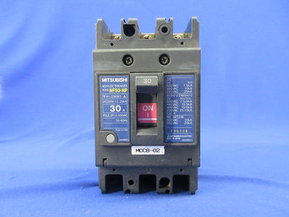 ノーヒューズ遮断器 WSシリーズ 高遮断容量形 NF50-HP 3P 30A(ジャンク品) NF50-HP