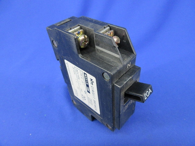 スリムサーキットブレーカ2P1E20A(ジャンク品) NX51A