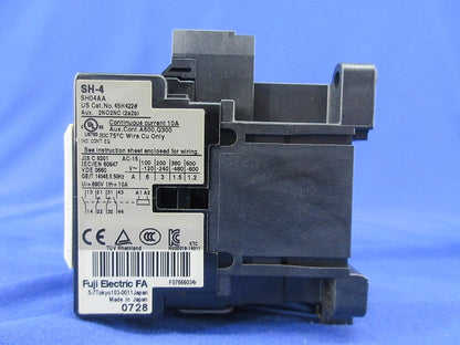 標準形補助継電器200V(ジャンク品) SH-4