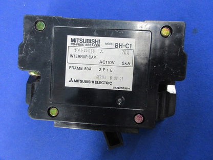 ノーヒューズブレーカ 2P1E20A(ジャンク品) BH-C1
