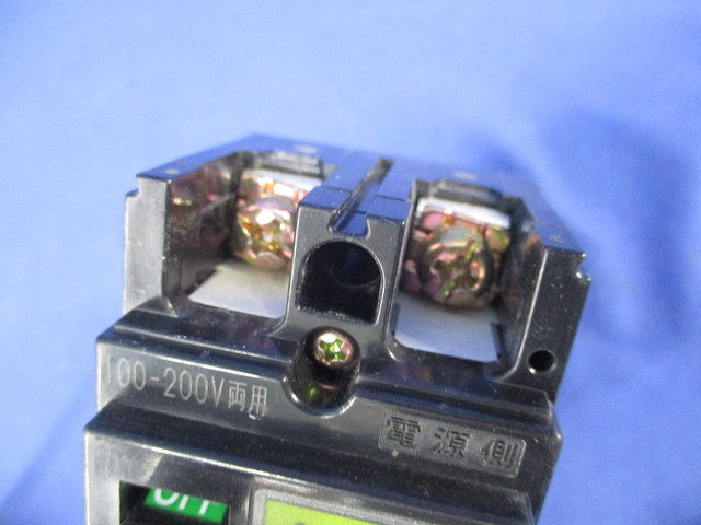 漏電ブレーカ2P2E60A(ジャンク品) GE62C