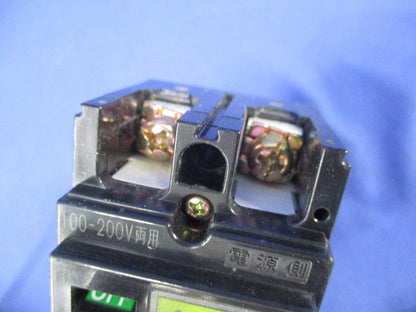 漏電ブレーカ2P2E60A(ジャンク品) GE62C
