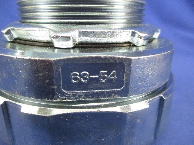 厚鋼電線管接続用 コネクタ WBG63-54