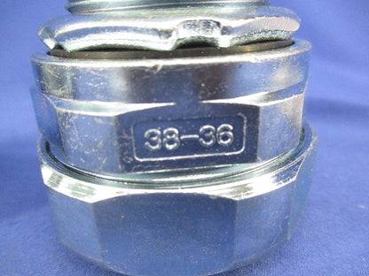 防水プリカ用コネクタ ノックアウト接続用(3個入) WBG38