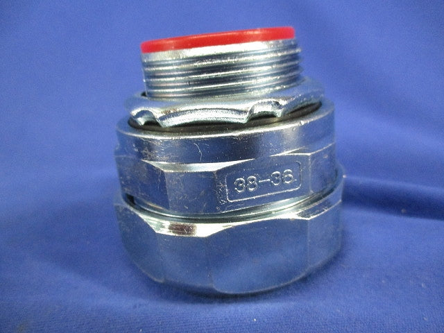 防水プリカ用コネクタ ノックアウト接続用(3個入) WBG38