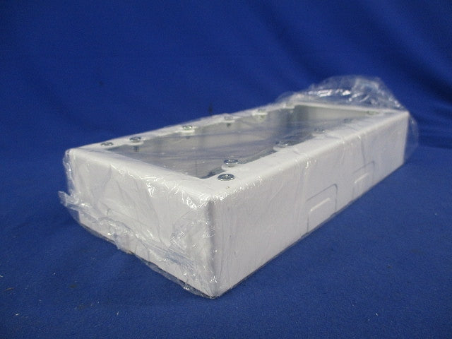 メタルモール5個用スイッチボックス(深型)(ホワイト) DZB295W