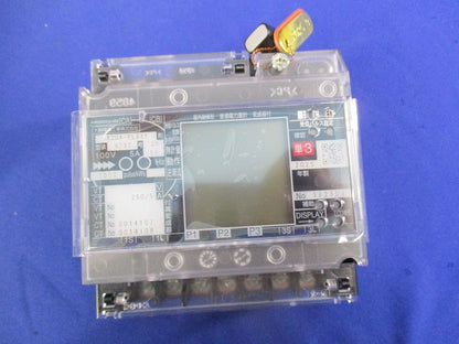 電子式電力量計(低圧変流器×2付)(1セット入) A2GA-RLS3+CUR-15W