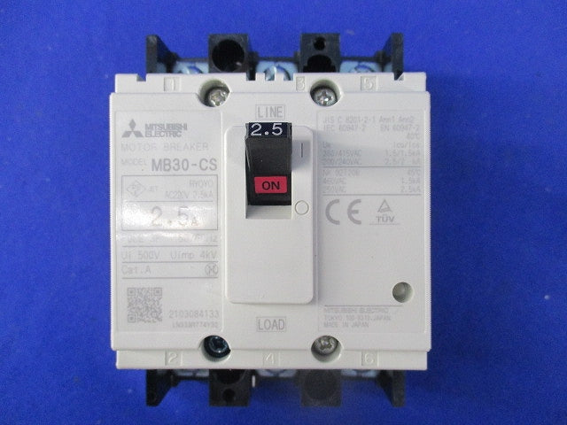 モーターブレーカ3P2.5A MB30-CS