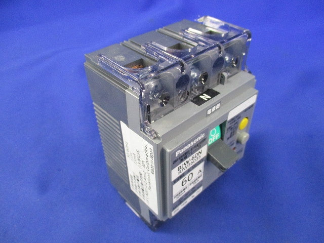漏電ブレーカ3P2E60A(単3中性線欠相保護付) BJW-60N BJW36035