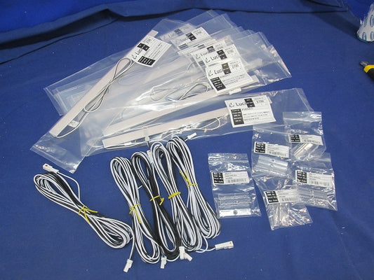 LED間接照明(9本入)(電源ケーブル・取付クリップ5本ずつ付属) LRMSK-T0333S-L27-DF-I-6他