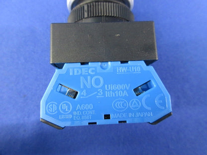 φ22 TWシリーズ 押ボタンスイッチ(ブラック) ABW110B