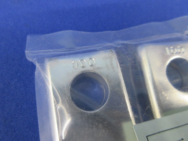 圧縮形銅管端子ボルト付(3セット入) TC2-100mm2