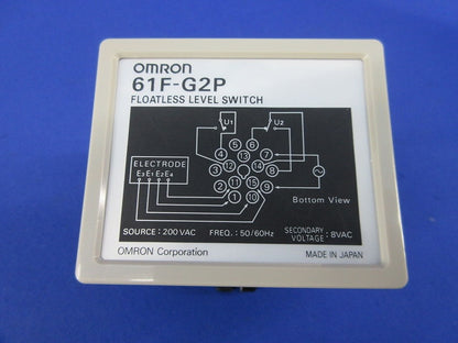 フロートなしスイッチ プラグインタイプ 一般用 AC200V 61F-G2P