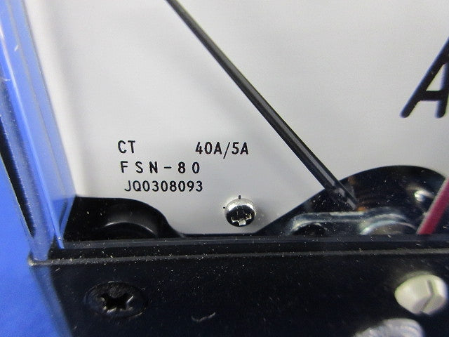 指示電気計器 交流電流計 FSN-80