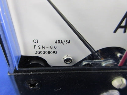 指示電気計器 交流電流計 FSN-80