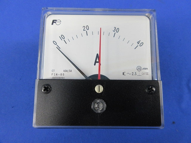 指示電気計器 交流電流計 FSN-80