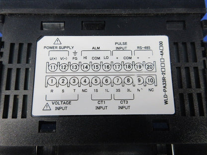電力測定用デジタルパネルメータ WLD-PA33R-215U-4A100