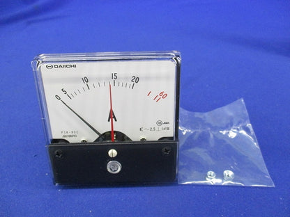 角形指示計器 交流電圧計 20/60A PSK-80C