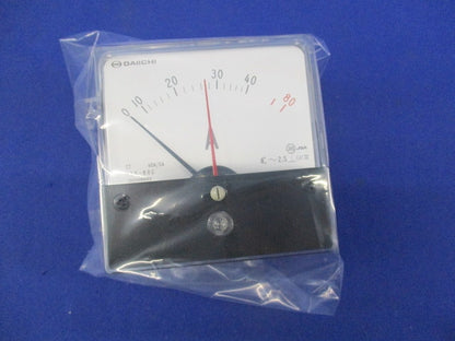 角形指示計器 交流電圧計 40A/5A PSK-80C