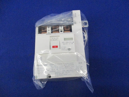 主幹用ブレーカABF型3Ｐ2E60A(単3中性線欠相保護付) ABF-60 BJF360325