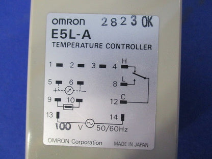 アナログ電子温度調節器 E5L-A