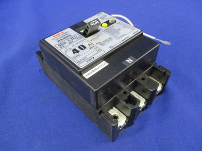 漏電遮断器3P3E40A(単3中性線欠相保護付) GBU-53EC