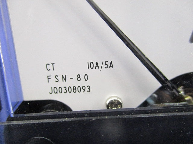 交流電流計 10A/5A FSN-80