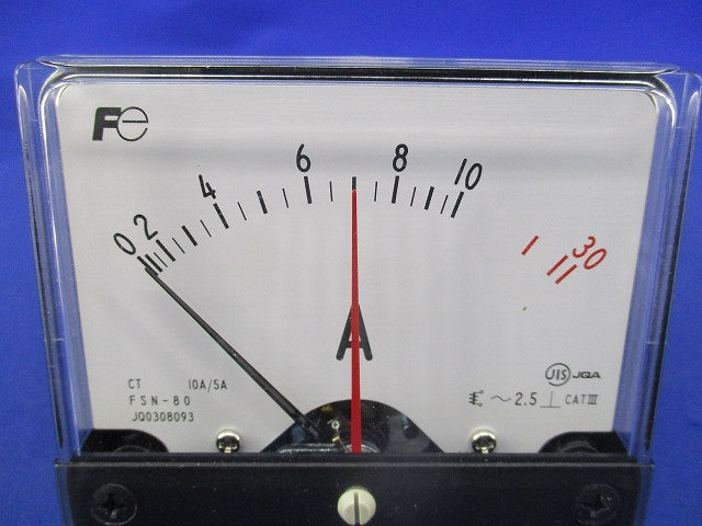 交流電流計 10A/5A FSN-80