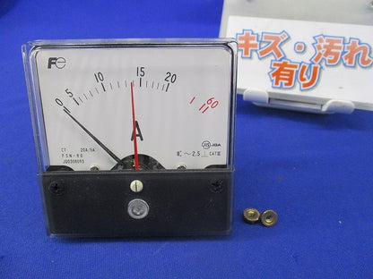 交流電流計 20A/5A FSN-80