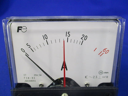 交流電流計 20A/5A FSN-80