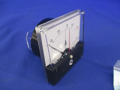 角形指示計器 交流電圧計 40A/5A PSK-80C
