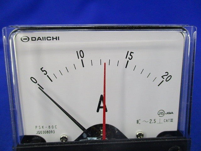 角形指示計器 交流電圧計 PSK-80C